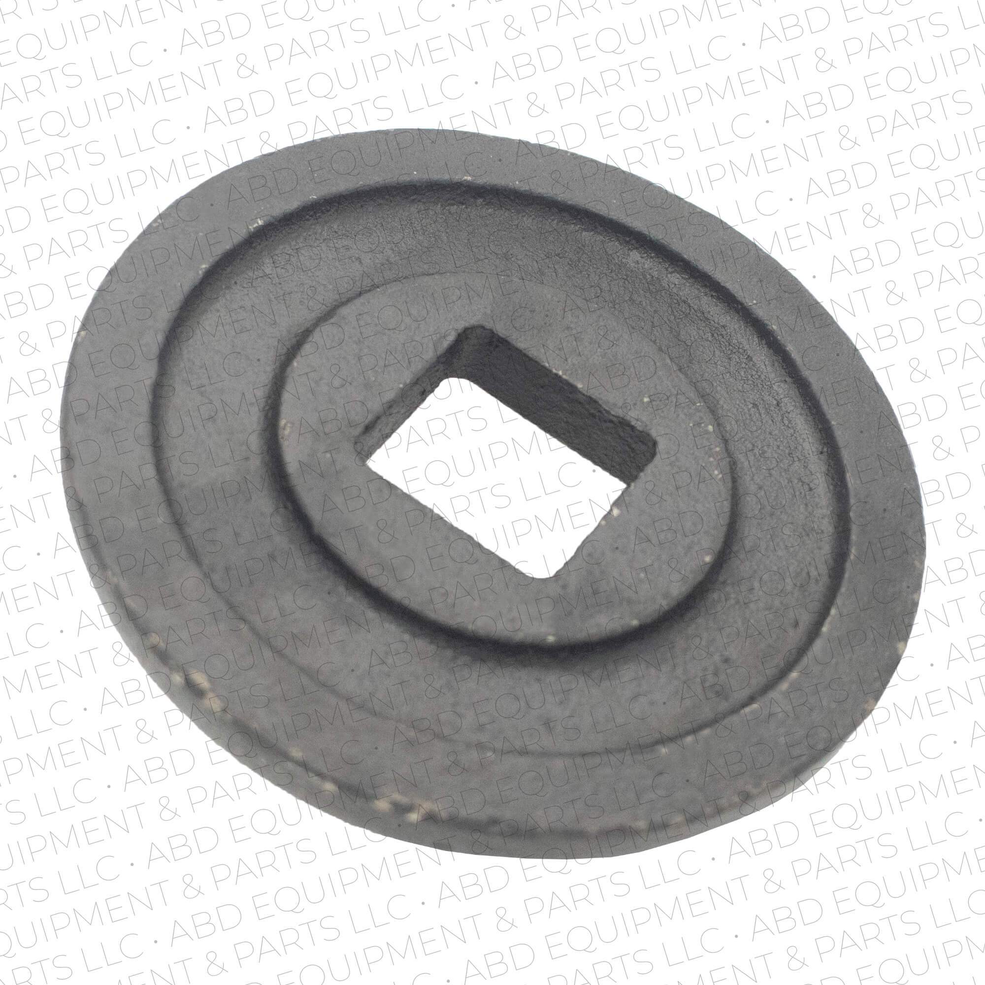 Bumper Washer 1.25 inch thick x 6 1/8 inch Fits 1 1/2 inch Square Axle - Replace Case IH 60615C1 - Abd Equipment & Parts LLC