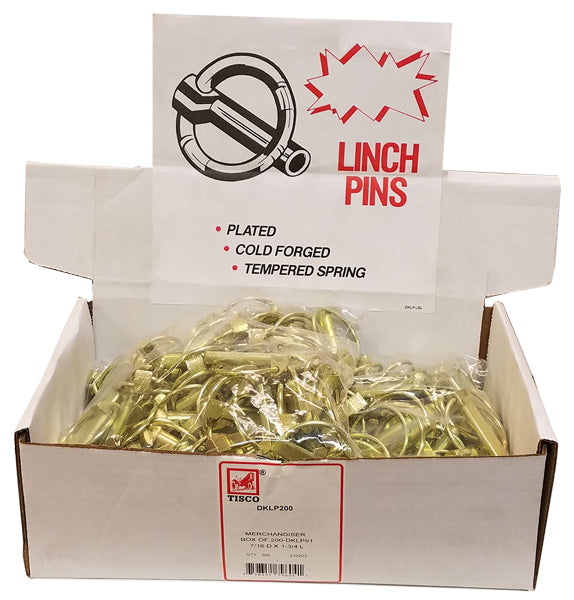 Lynch Pin Mdsr 7/16 X 2-1/16" 200 Per Box
