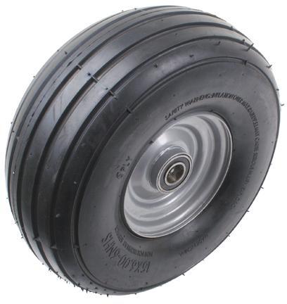 Tire & Wheel Assembly For Tedder