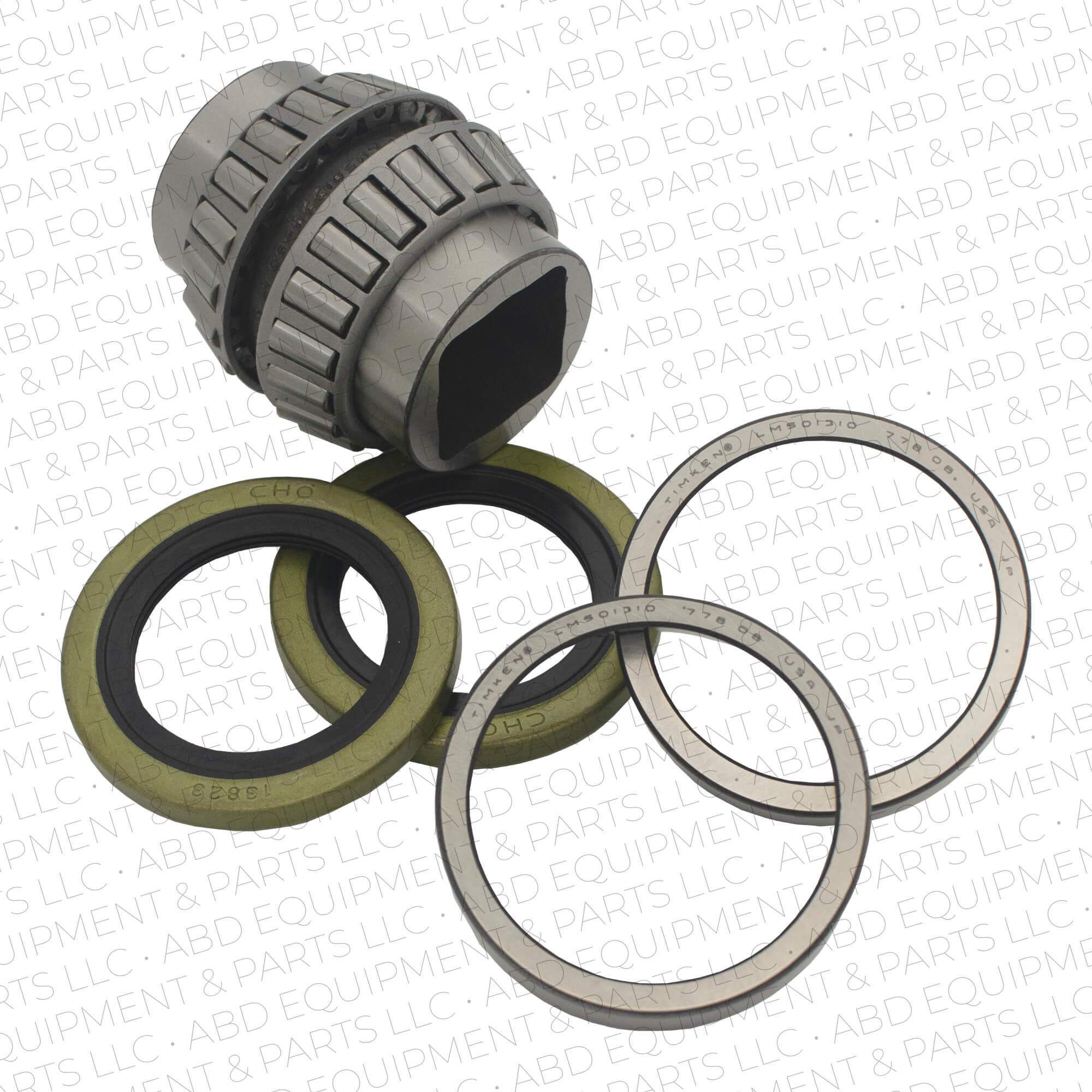 Roller Bearing Kit 1 1/4 inch Square Bore Double Tapered - Abd Equipment & Parts LLC