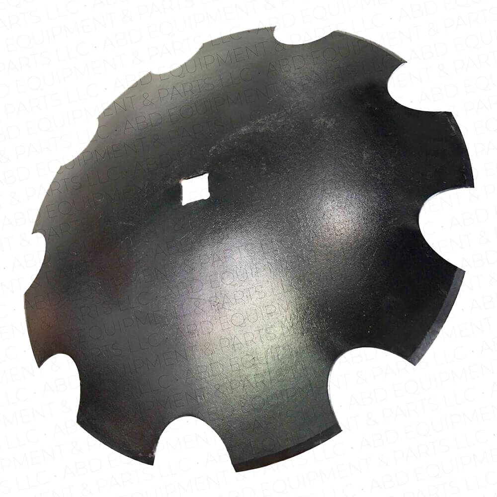 28" x 7.5 mm Notched Disc Blade  Sq 1 1/2" & Rd 1 5/8" Baldan Brazil